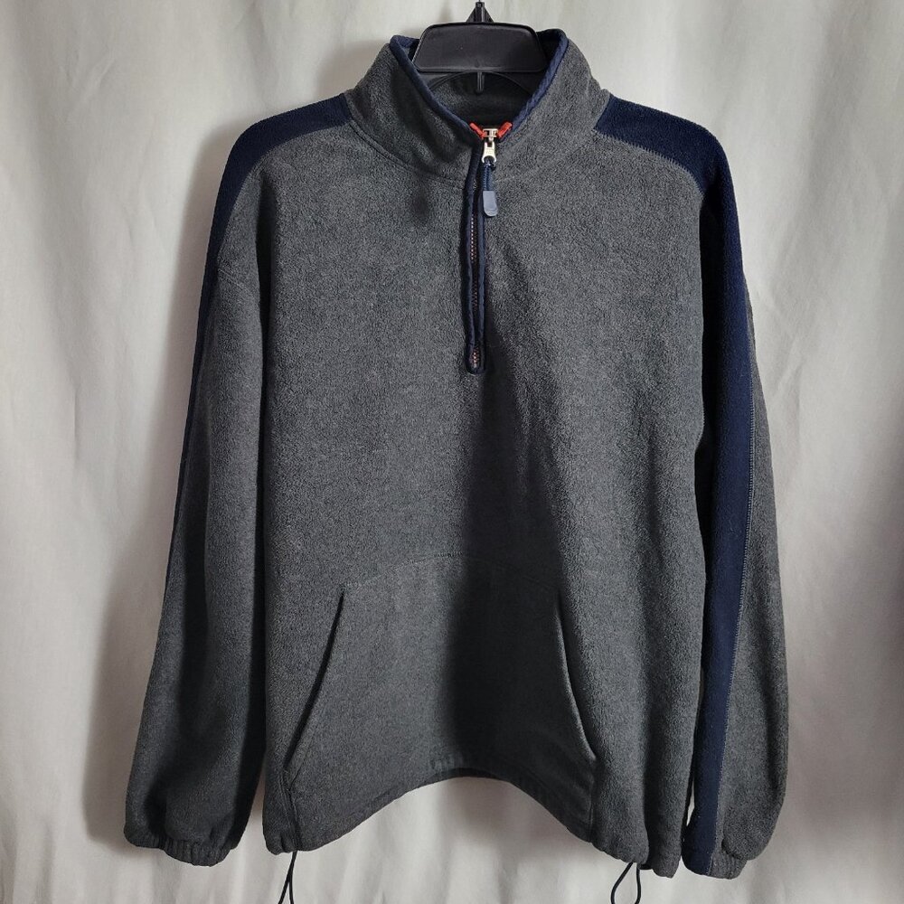 Sonoma Sport Fleece Pullover 1/4 zip Men's Medium grunge streetwear Y2k 1990s